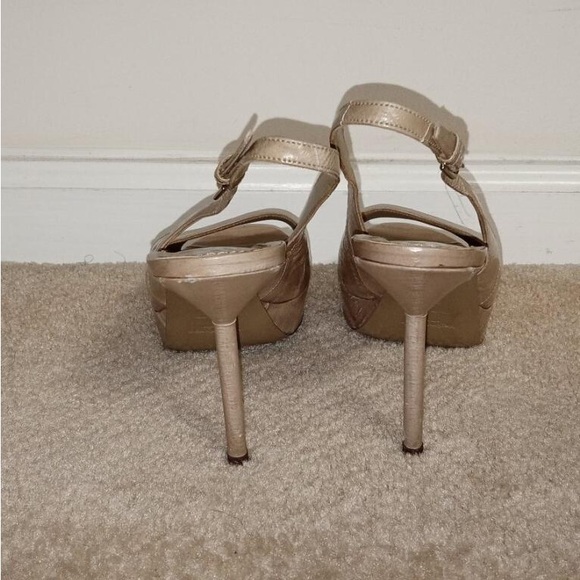 YSL Slingback Eel Skin Heels - Picture 4 of 5